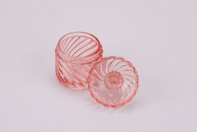 Pot rose en verre galvanisé 