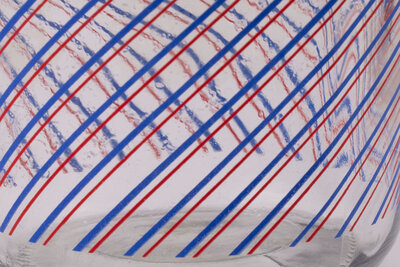 Carafe à eau ou à jus vintage en verre