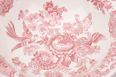 Saladier vintage en porcelaine de chez Ridgway Windsor