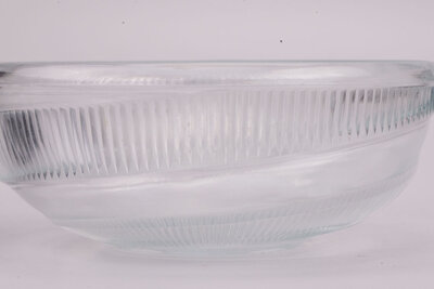 Saladier fabriqué en verre épais de qualité