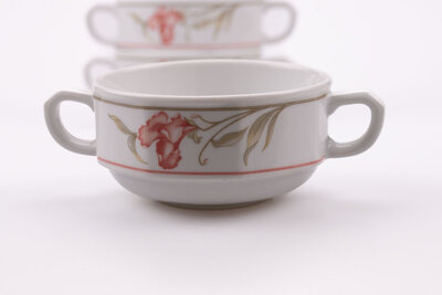 Bols à soupe vintage en porcelaine Bauscher Weiden Bavaria
