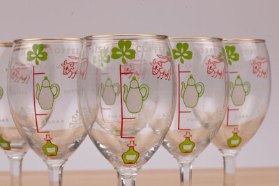 Verre spécial pour Irish coffee