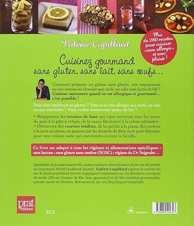 Cuisinez gourmand sans gluten, sans lait, sans oeufs...