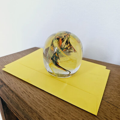 Boule de sulfure jaune