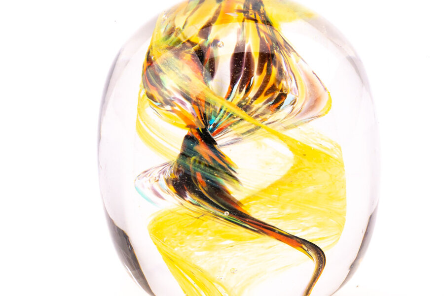 Boule de sulfure jaune