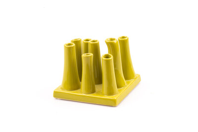 Vase multi tubes en céramique