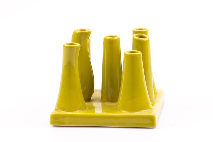 Vase multi tubes en céramique