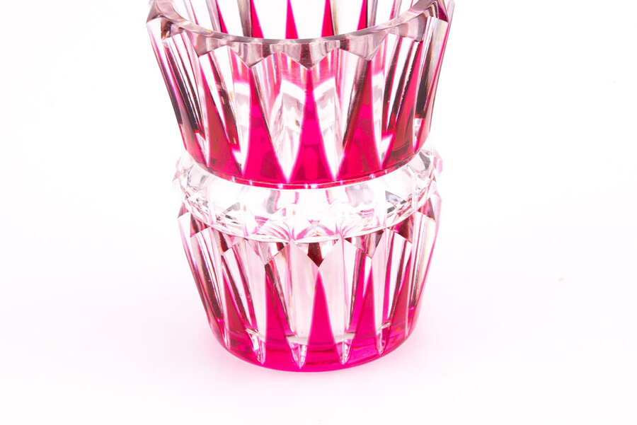 Vase en cristal Val Saint-Lambert 