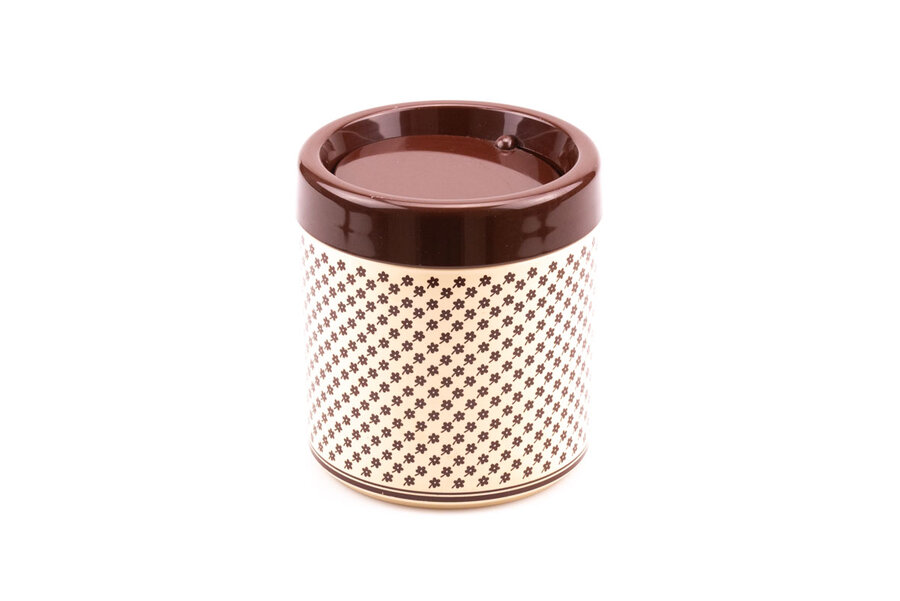 Poubelle de table Emsa beige et brune