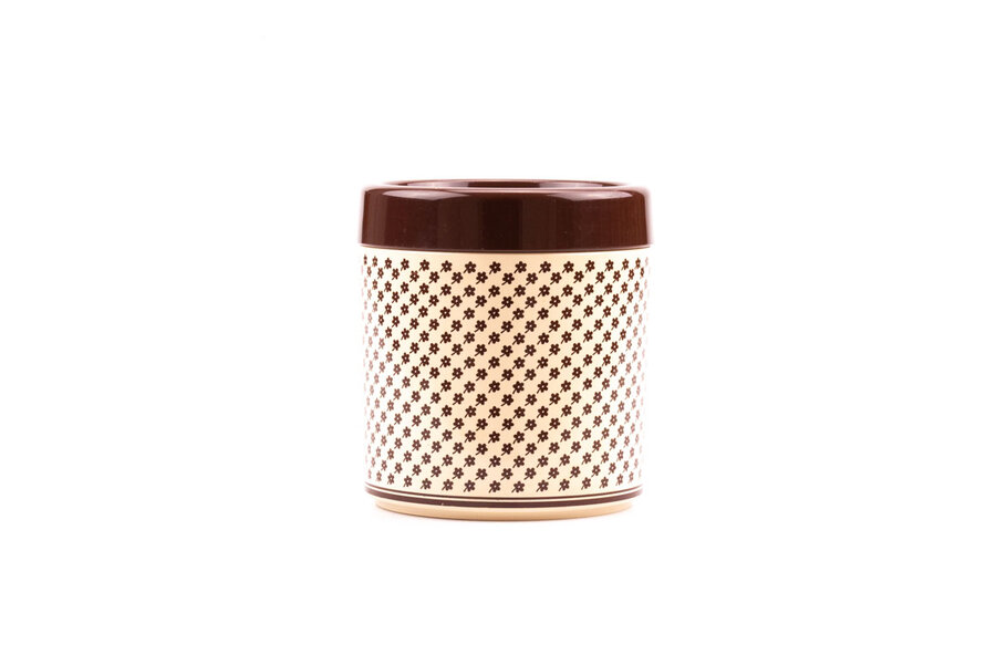 Poubelle de table Emsa beige et brune