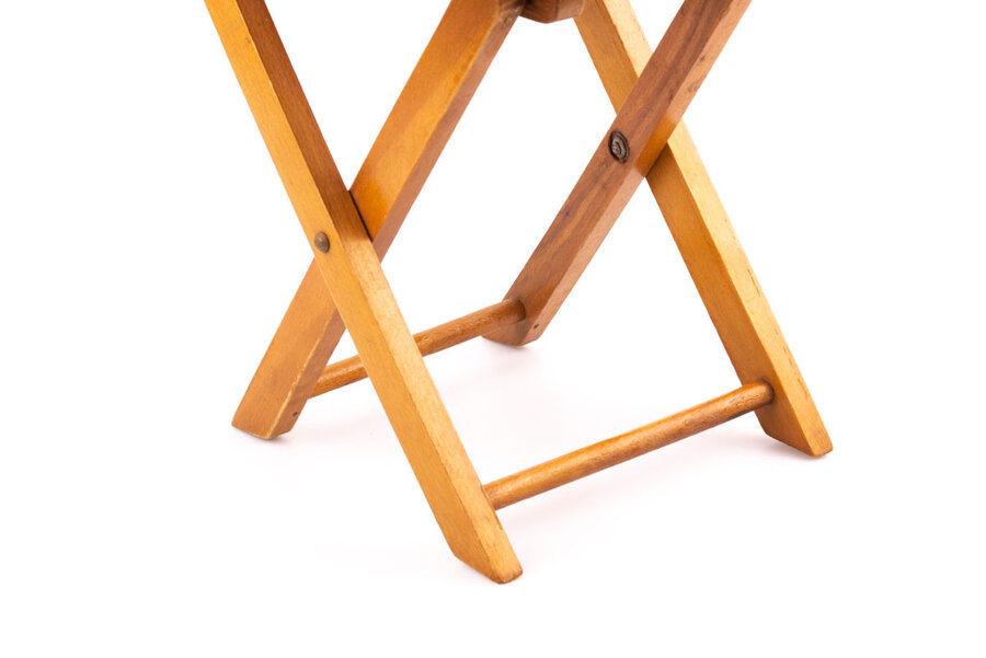 Petite chaise d'enfant  en forme de coeur