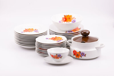 Service vaisselle en porcelaine vintage Mitterteich