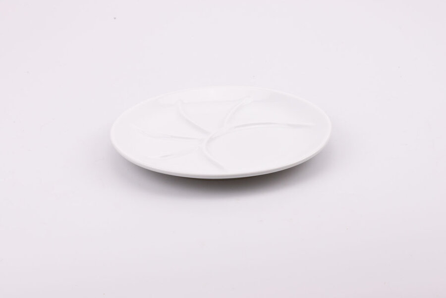 Assiette à compartiment blanche Pillivuyt