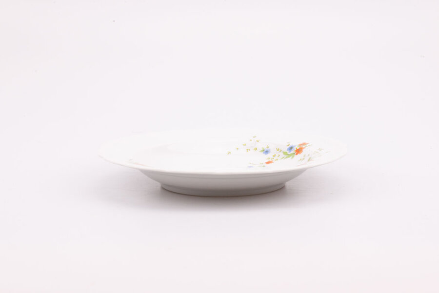 6 assiettes creuses de collection en porcelaine en parfait de la renommée manufacture allemande Mitterteich fondée en 1887
