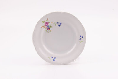 Splendide assiette en porcelaine de la faïencerie Chodziez