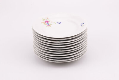 Splendide assiette en porcelaine de la faïencerie Chodziez