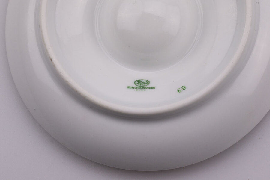 6 coquetiers en porcelaine  Hutschenreuther