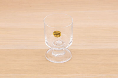 Lot de 6 verres à pied luminarc à alcool ou digestifs en verre transparent. 