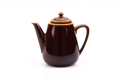 Théière vintage brune de chez Villeroy & Boch