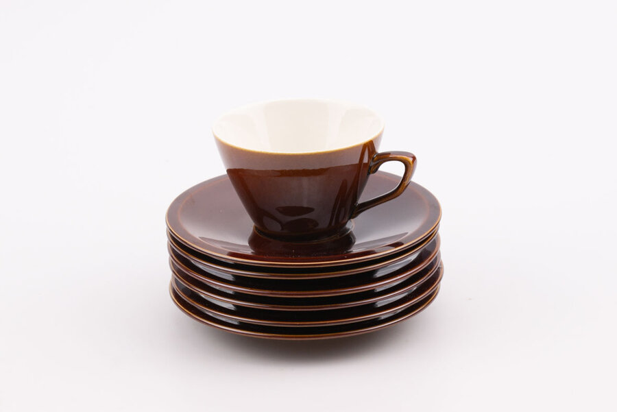6 tasses et 6 sous-tasses Villeroy & Boch 