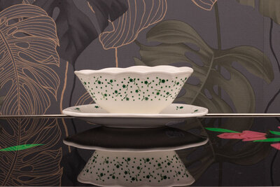 Saucière en faïence Boch