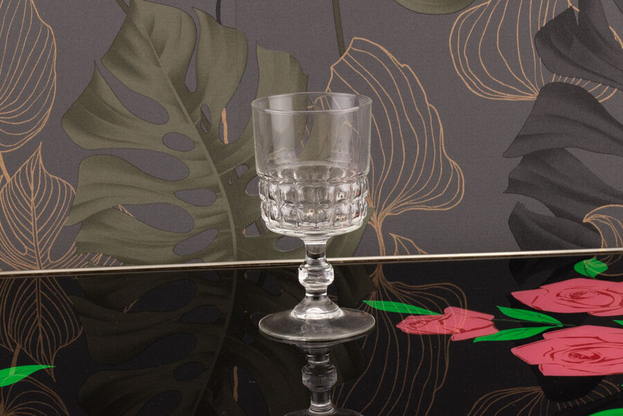 Verre à vin blanc vintage en verre de chez Luminarc BP