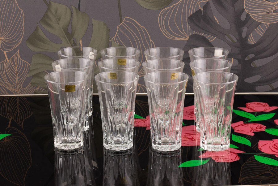 Set de Verres à eau vintage en verre de chez Luminarc