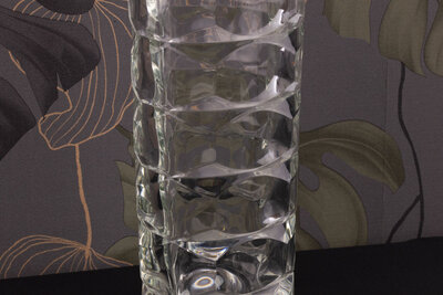 Grand vase à facettes 