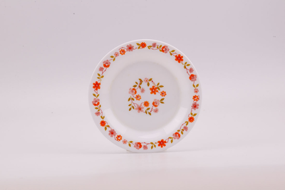 Assiette à dessert Arcopal Scania en verre opaline