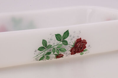 Plat au four Arcopal Roses Rouges
