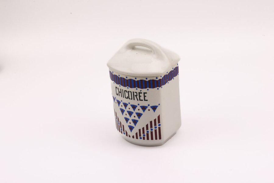 Pot à chicorée en porcelaine 