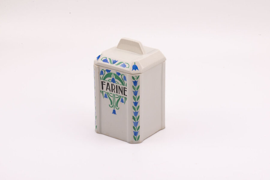 Pot à farine Impériale & Royale Nimy en porcelaine