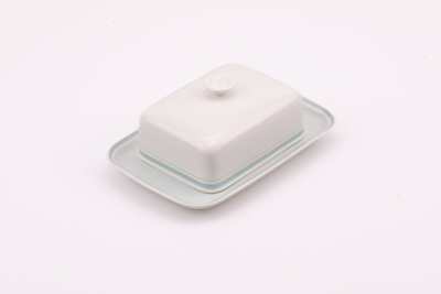 Beurrier Villeroy et Boch en porcelaine