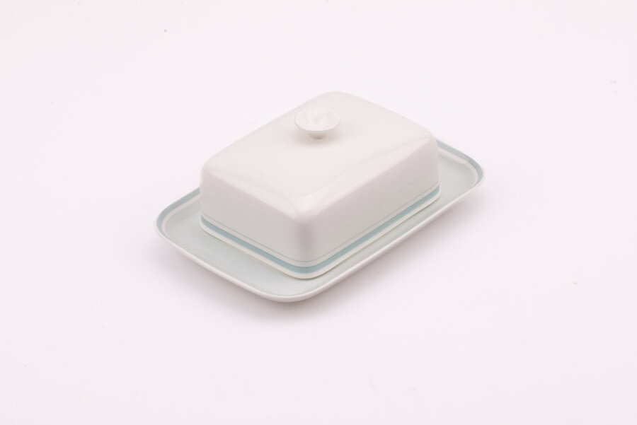 Beurrier Villeroy et Boch en porcelaine