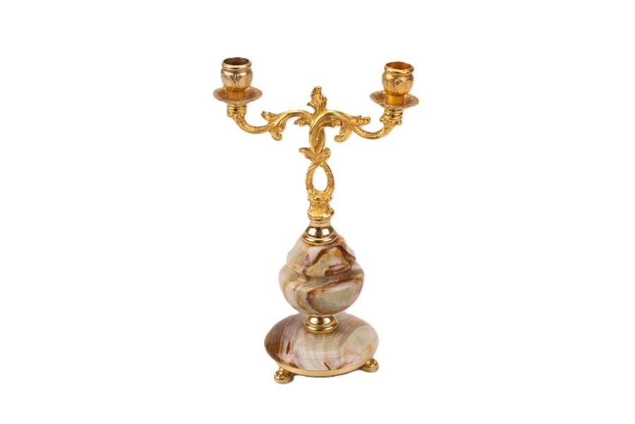 chandelier socle marbre 2