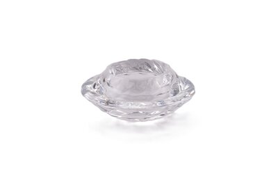 Bougeoir en cristal 