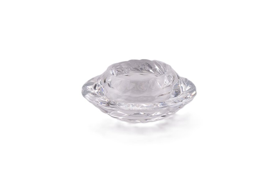 Bougeoir en cristal 