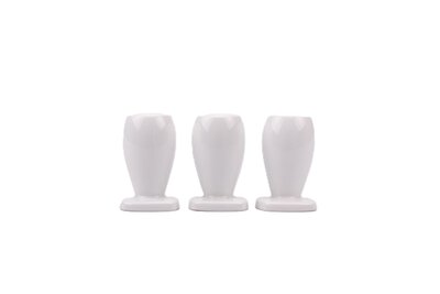 3 bougeoirs en porcelaine vintage de chez Hutschenreuther