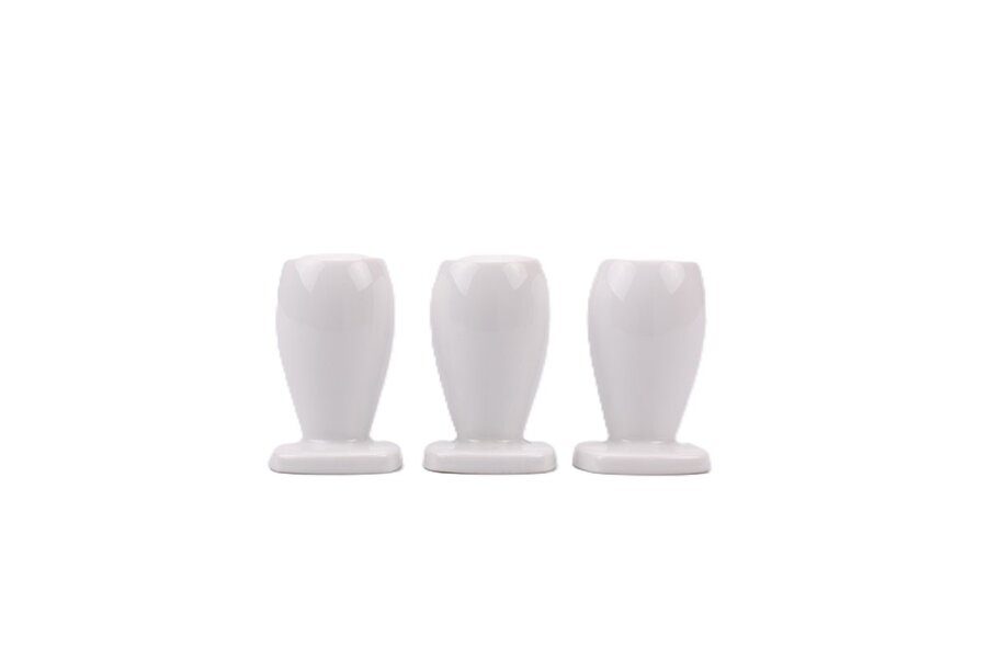 3 bougeoirs en porcelaine vintage de chez Hutschenreuther