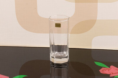 Verre à eau vintage en verre transparent de chez Luminarc Octime 
