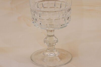 Verre à eau vintage en verre de chez Luminarc BP