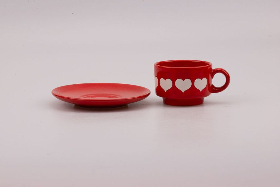 4 tasses et 3 soucoupes Waechtersbach 