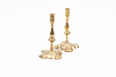 2 chandeliers en laiton Angleterre