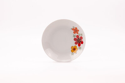 5 assiettes creuses vintage Wunsiedel Bavaria motif floral