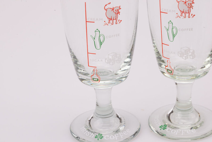 2 verres Irish Coffee