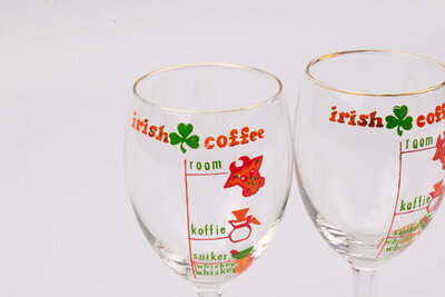 2 verres Irish Coffee