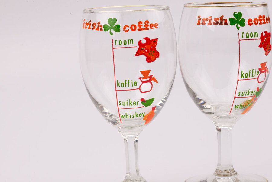 2 verres Irish Coffee