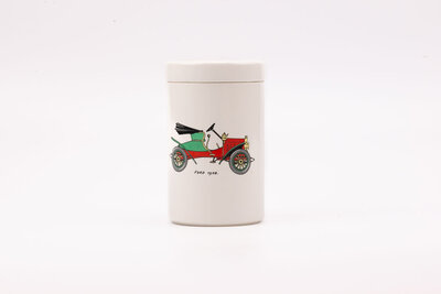 Boite avec couvercle en porcelaine Villeroy & Boch image Ford 1908
