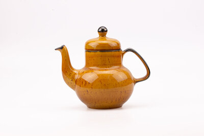 cafetière de la renommée manufacture louviéroise Boch, le modèle Palma. 