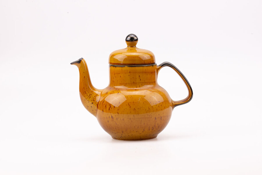 cafetière de la renommée manufacture louviéroise Boch, le modèle Palma. 